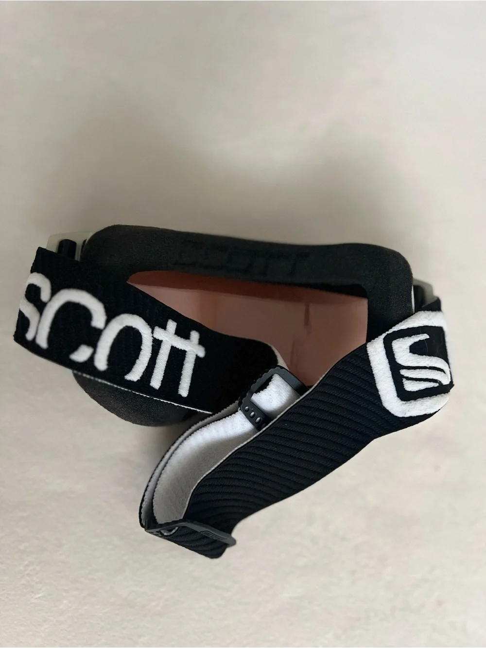 SCOTT Classic Unisex Ski Snowboard Goggles Silver Frame Orange Lens
